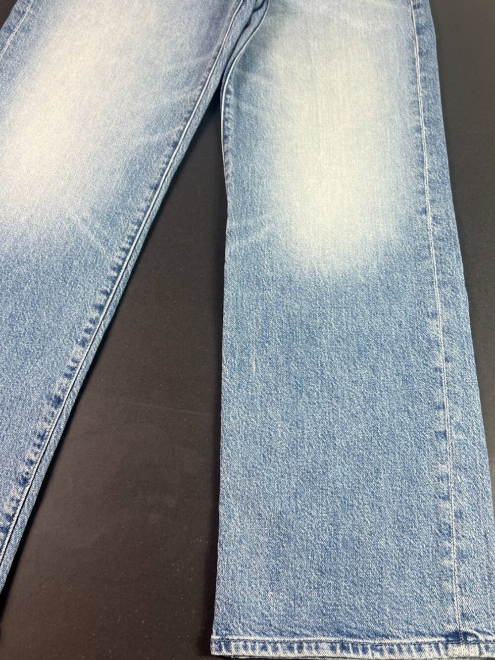 Mother Jeans Women 29x27* Kick It Ankle Straight Light Blue Stretch Denim Tag 28 - Picture 5 of 16